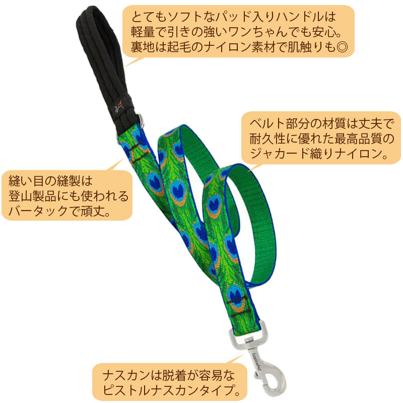 ルパイン2.5cm幅パドルハンドルリード特徴