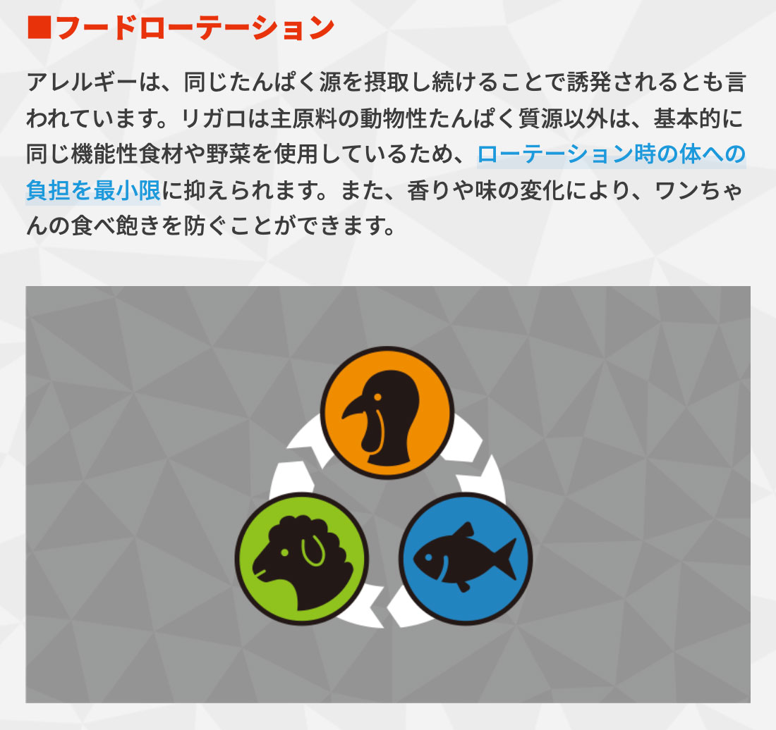 リガロシリーズ