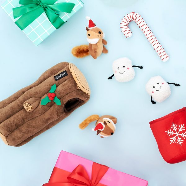 Zippy Paws ユール・ログ他クリスマス