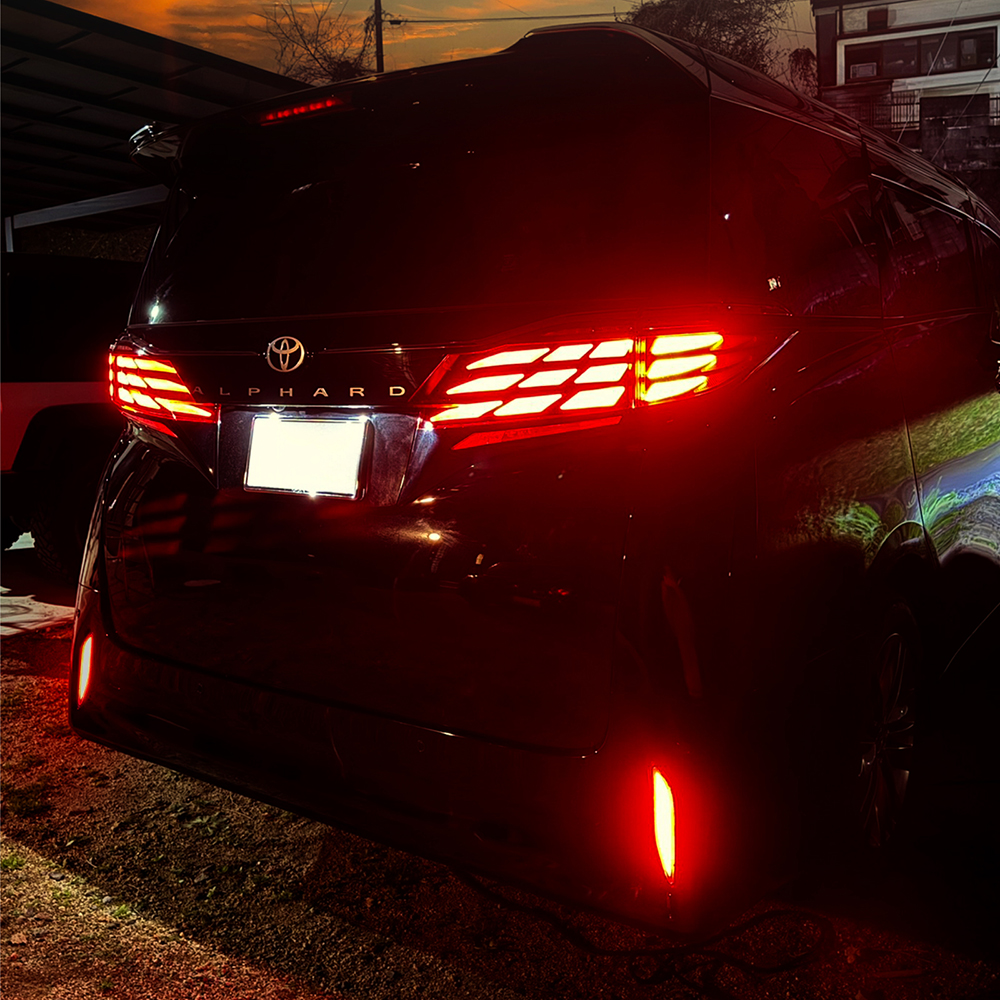 アルファード 40系 LEDリフレクター ランプ 外装 パーツ
